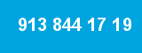 913 844 17 19 913 844 17 19